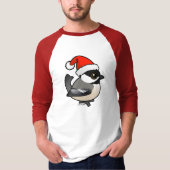 Chickadee Santa T-Shirt (Vorderseite)