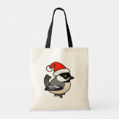 Chickadee Santa Tragetasche (Rückseite)