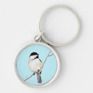 Chickadee Schlüsselanhänger