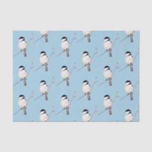 Chickadee Seidenpapier