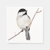 Chickadee Serviette (Vorderseite)
