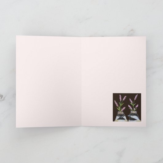 Chickadee Sisters card Karte (Innenseite)