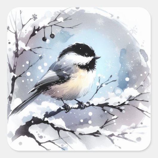 Chickadee Stickers (Vorderseite)