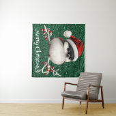 Chickadee Tapestry Wandteppich (Beispiel (Horizontal))