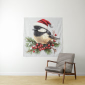 Chickadee Tapestry Wandteppich (Beispiel)