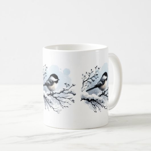 Chickadee-Tasse Kaffeetasse (VorderseiteRechts)