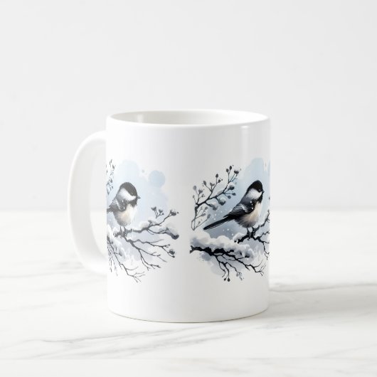 Chickadee-Tasse Kaffeetasse (Vorderseite Links)