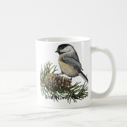 Chickadee-Tasse kundengerecht Kaffeetasse (Rechts)
