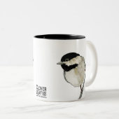 Chickadee-Tasse Zweifarbige Tasse (VorderseiteRechts)