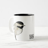 Chickadee-Tasse Zweifarbige Tasse (Vorderseite Links)