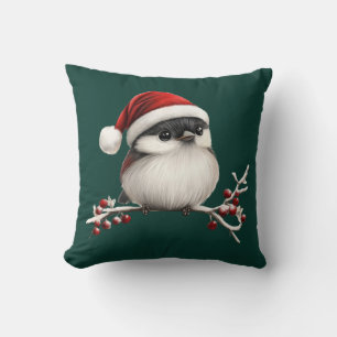 Chickadee Throw Kissen