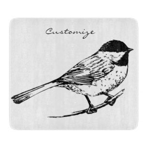 Chickadee Thunder_Cove Schneidebrett
