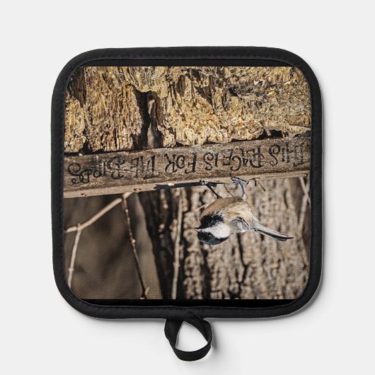 Chickadee Topflappen (Vorderseite)