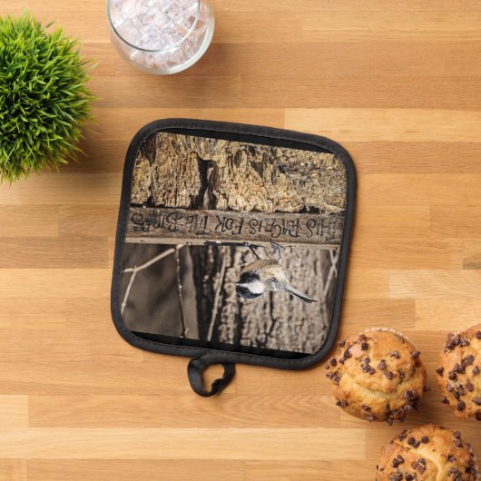 Chickadee Topflappen (Oben Unten)