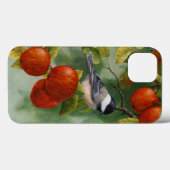 Chickadee und Äpfel Case-Mate iPhone Hülle (Rückseite (Horizontal))