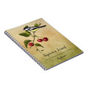 Chickadee und Cherries Inspiration Journal Notizblock (Rechte Seite)