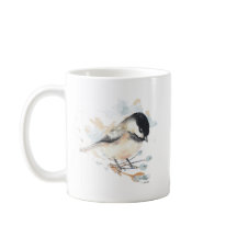 Chickadee Watercolor-Blume