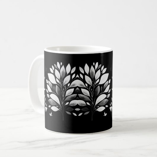 Chickadee Whispers Kaffeetasse (Vorderseite Links)