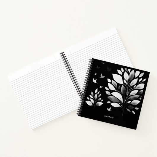 Chickadee Whispers Notizblock (Innenseite)