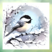 Chickadee Window Cloning Fensteraufkleber (Blatt 3)