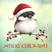 Chickadee Window Cloning Fensteraufkleber (Blatt 3)