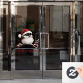 Chickadee Window Cloning Fensteraufkleber (Büro Tür)