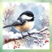 Chickadee Window Cloning Fensteraufkleber (Blatt 3)
