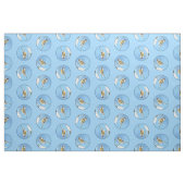Chickadee Winter Feeder Malerei Original Vogelkuns Stoff (Fat Quarter (45,7 x 55,9 cm))