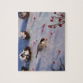Chickadee Winter Puzzle (Vertikal)