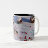 Chickadee Winter Tasse (VorderseiteRechts)