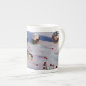 Chickadee Winter Tasse (Vorderseite Rechts)