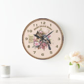 Chickadee Zuhause Sweet Zuhause Küche Uhr (Zuhause)