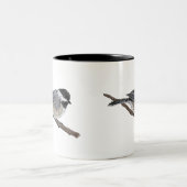 Chickadee Zweifarbige Tasse (Mittel)