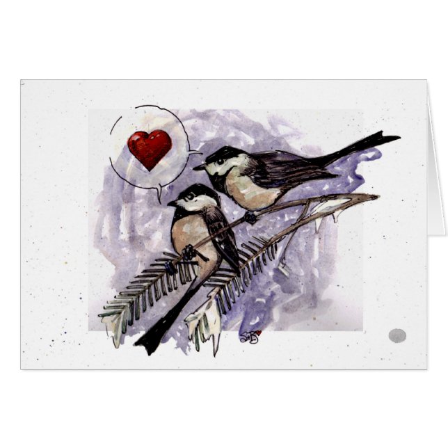 Chickadees (Vorderseite (Horizontal))