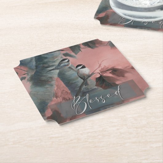 Chickadees Blessed [special edition] Untersetzer (angewinkelt)