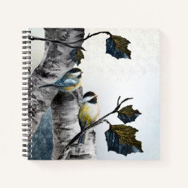 "Chickadees" [design 2] Multi sizes Notizblock