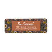 Chickadees Gold Pink Muster (Vorne)