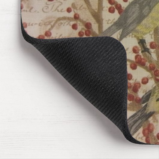 Chickadees Mousepad (Ecke)