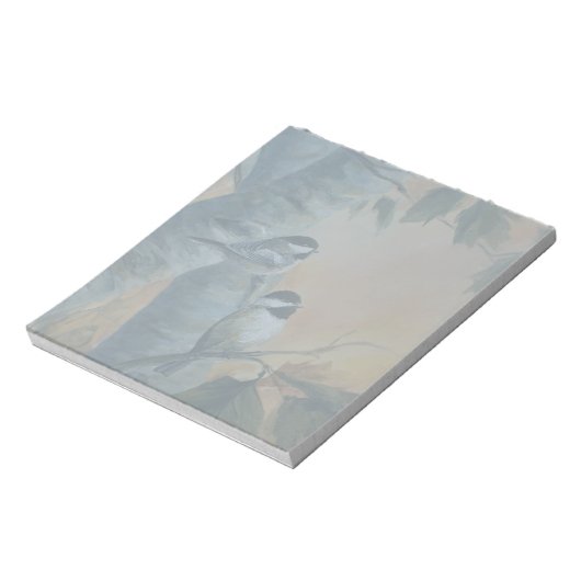 Chickadees Notizblock (Rotiert)