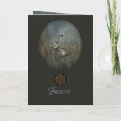 Chickadees Pond Karte (Rückseite)