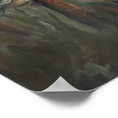 Chickadees Pond Poster (Ecke)