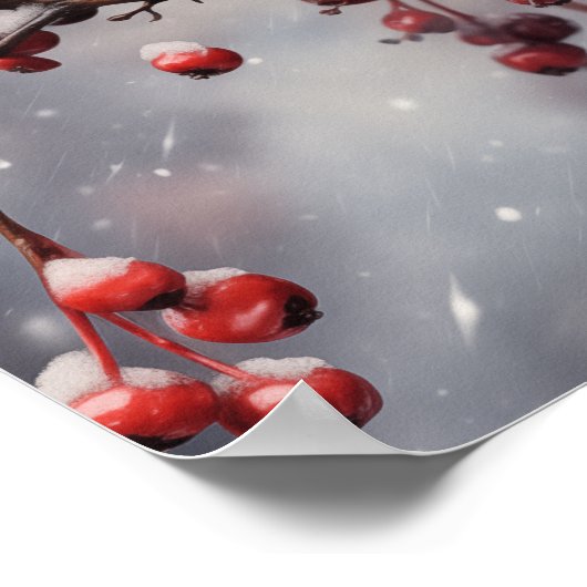 Chickadees Poster (Ecke)