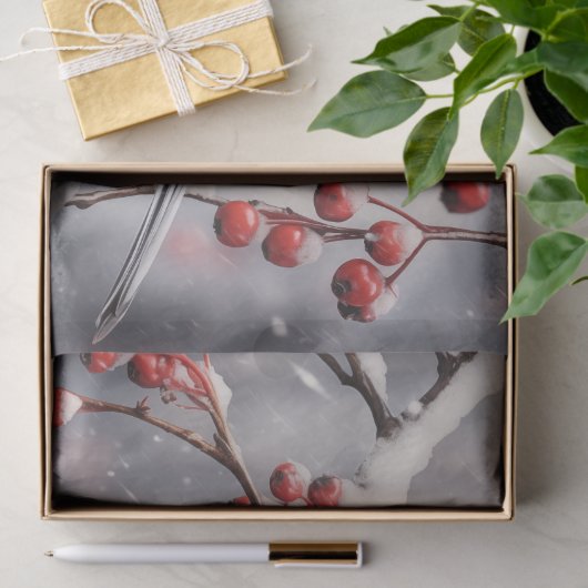 Chickadees Seidenpapier (Geschenk)