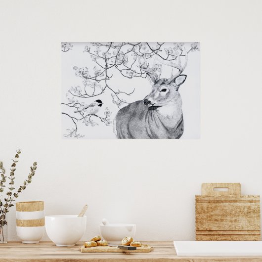 Chickadee's Song Poster (Küche)