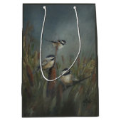 Chickadees Teich Mittlere Geschenktüte (Vorderseite)