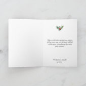 Chickadeo Holiday Card Dankeskarte (Innenseite)