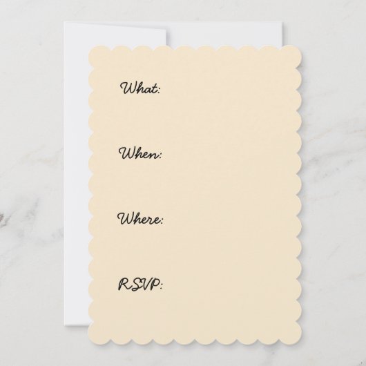 Chickadeo über Vogelmalerei Einladung (Rückseite)