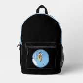 Chickadeon Feeder - Original Wild Bird Art Bedruckter Rucksack (Vorderseite)