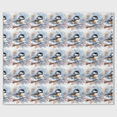 Chickadepapier Geschenkpapier (Flach)