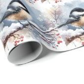 Chickadepapier Geschenkpapier (Rolleneckpunkt)